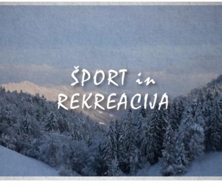 Šport in rekreacija - brošura