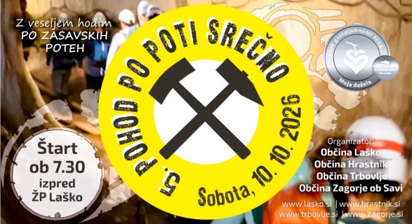 Vabimo vas na 5. pohod po Poti SREČNO