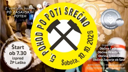 Vabimo vas na 5. pohod po Poti SREČNO